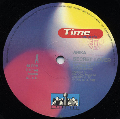 Anika (2) : Secret Lover (12")
