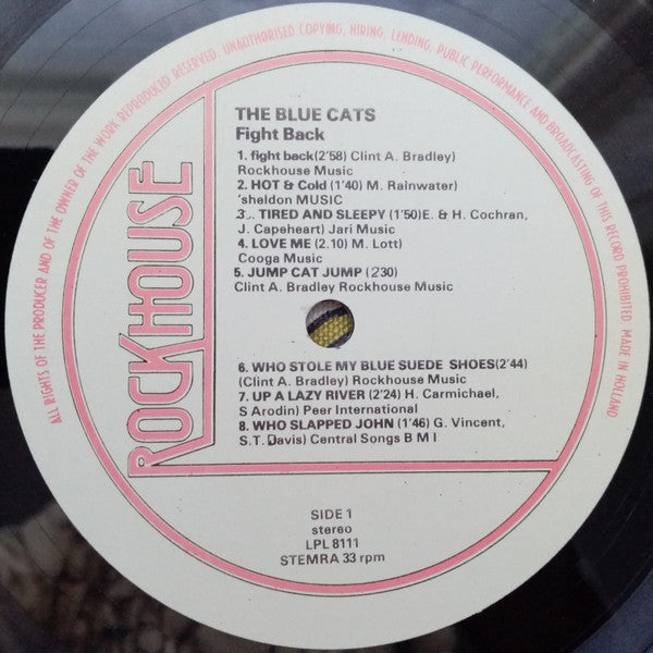 Blue Cats : Fight Back (LP, Album)