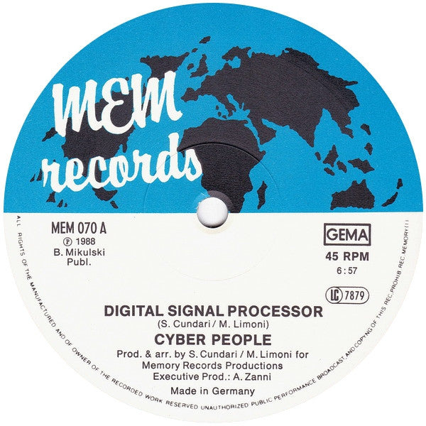 Cyber People : Digital Signal Processor (12")