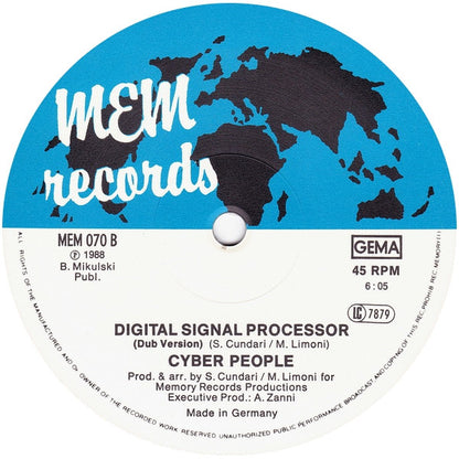 Cyber People : Digital Signal Processor (12")