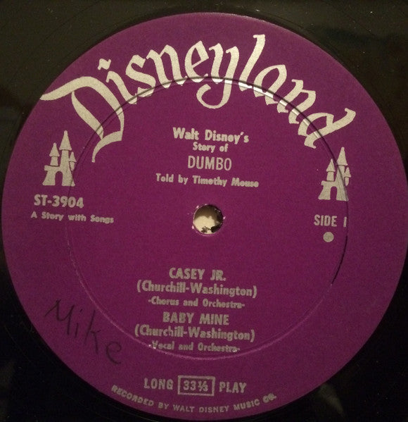 Timothy Mouse : Dumbo (LP)