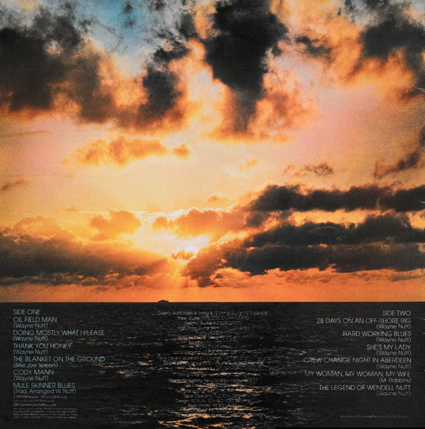 Wayne Nutt : Oil Field Man (LP)