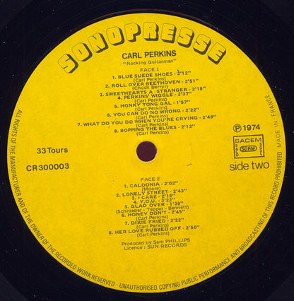 Carl Perkins : Rocking Guitarman (LP, Comp)