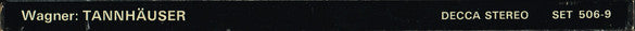 Wagner* - Vienna Philharmonic Orchestra*, Georg Solti : Tannhäuser (Paris Version) (Box + 4xLP)