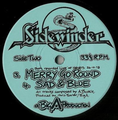 Sidewinder (16) : Heartaches (7", EP)