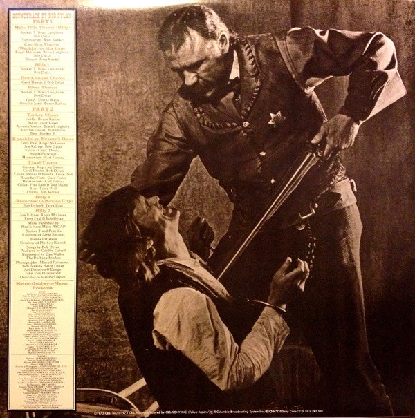 Bob Dylan : Pat Garrett & Billy The Kid - Original Soundtrack Recording (LP, Album)