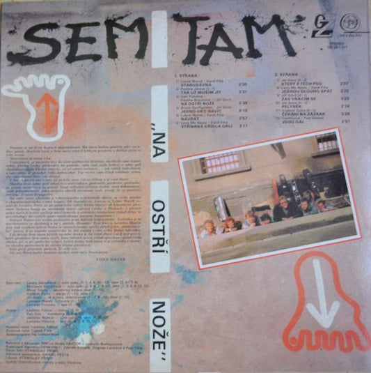Sem Tam : Na Ostří Nože (LP, Album)