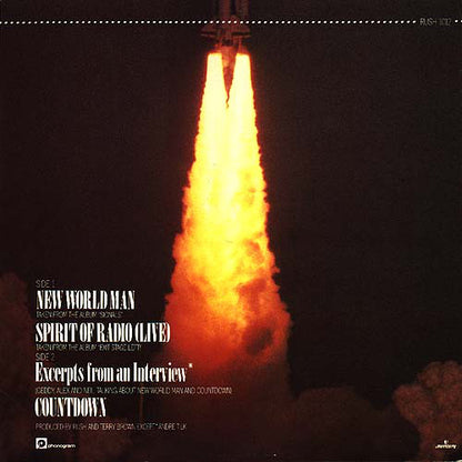Rush : Countdown / New World Man / Spirit Of Radio (Live) (12", Single)