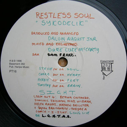 Restless Soul : Sykodelik (12")