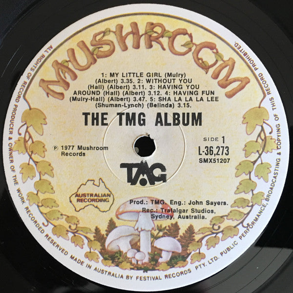 Ted Mulry Gang : The T.M.G. Album (LP, Album, Gat)
