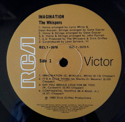 The Whispers : Imagination (LP, Album)