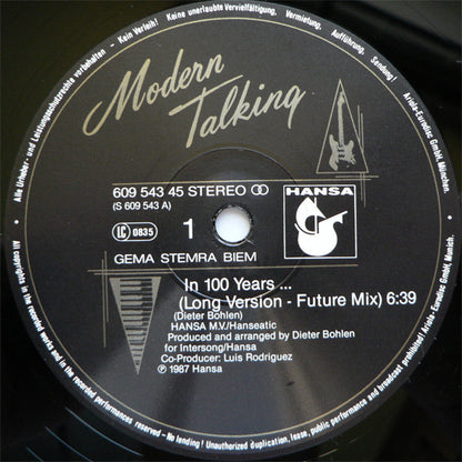 Modern Talking : In 100 Years… (Long Version - Future Mix) (12", Maxi)