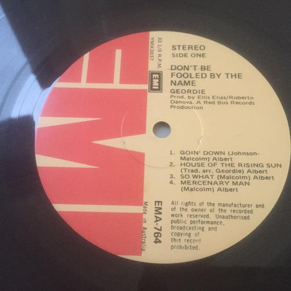 Geordie : Don't Be Fooled By The Name (LP, Album, Gat)