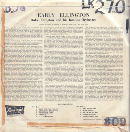 Duke Ellington And His Orchestra : Early Ellington (LP, Comp, Mono)