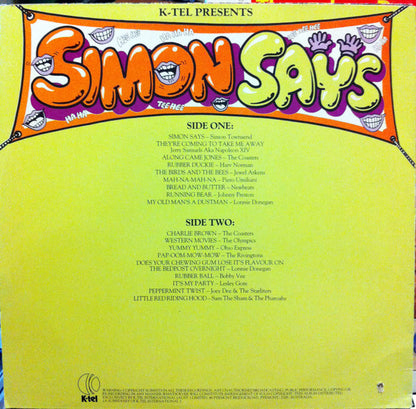 Various : Simon Says (LP, Comp)