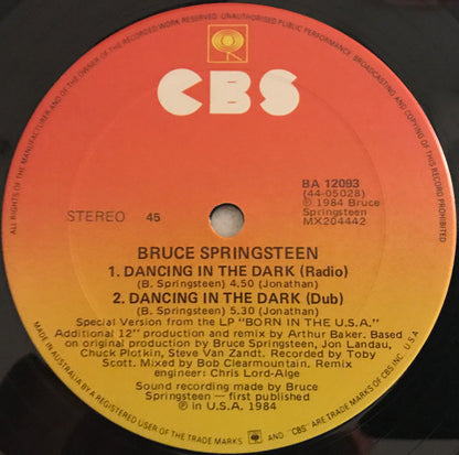 Bruce Springsteen : Dancing In The Dark (12")