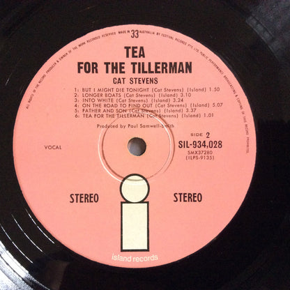 Cat Stevens : Tea For The Tillerman (LP, Album)