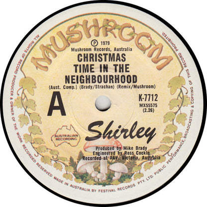 Graeme Strachan : Christmas Time In The Neighbourhood/Christmas Children (7", Single, Pic)