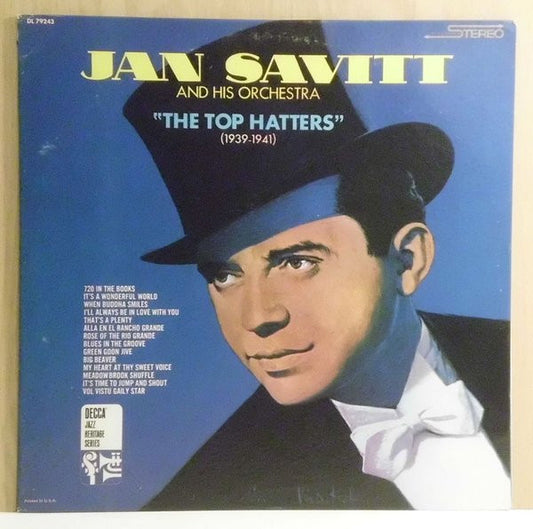 Jan Savitt And His Orchestra : The Top Hatters (1939-1941) (LP, Comp, Promo)