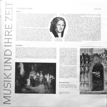 Georg Philipp Telemann : Suite F-moll • Blockflötensuite A-moll (Suite In F Minor • Recorder Suite In A Minor) Ca. 1715-1720 (LP, Album, RE)