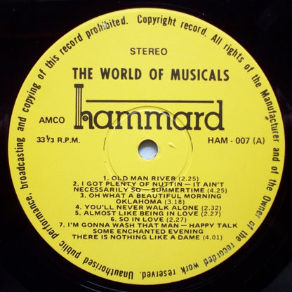 Brian May (2) And The A.B.C. Melbourne Show Band* : The World Of Musicals (2xLP, Album, Gat)