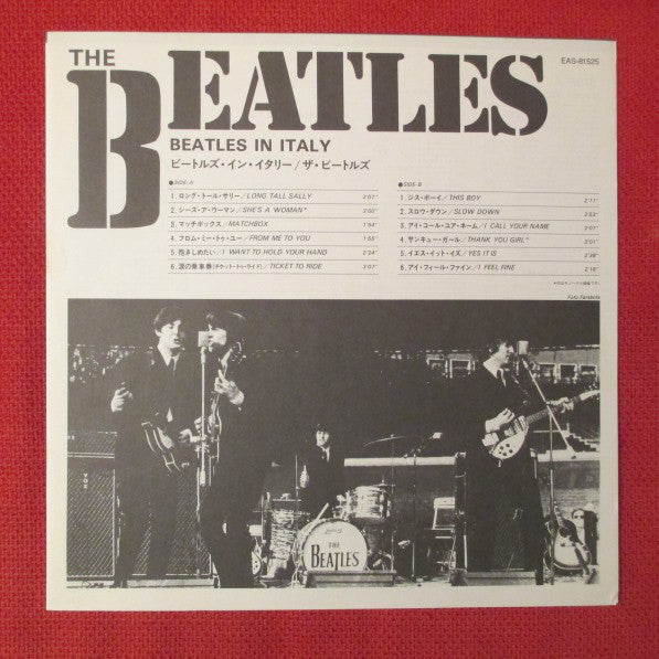 The Beatles : The Beatles In Italy (LP, Comp, RE)