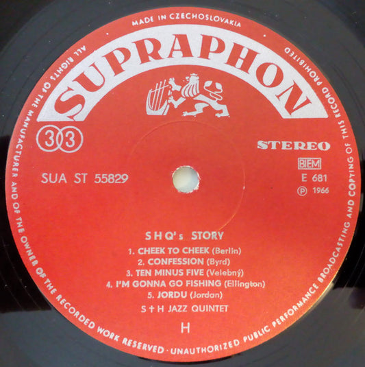 SHQ : SHQ's Story (LP, Comp, RP)