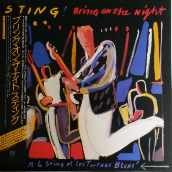 Sting : Bring On The Night (2xLP, Album)