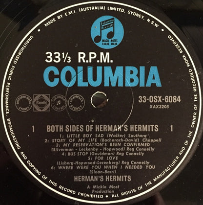 Herman's Hermits : Both Sides Of Herman's Hermits (LP, Album, Mono)