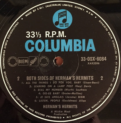 Herman's Hermits : Both Sides Of Herman's Hermits (LP, Album, Mono)