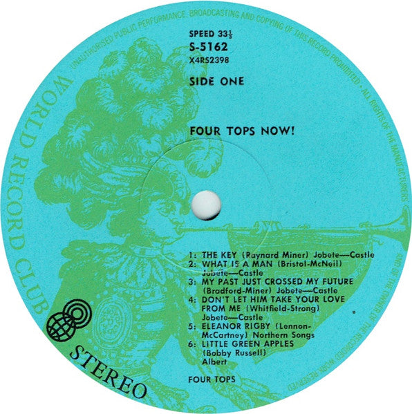 Four Tops : Four Tops Now! (LP, Album, Club)