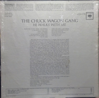Chuck Wagon Gang : He Walks With Me (LP)