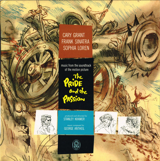 George Antheil : The Pride And The Passion (Music From The Original Soundtrack Of The Motion Picture) (LP, Album, Mono, Club)