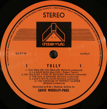Tully (2) : Tully (LP, Album, RE)