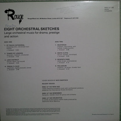 Unknown Artist : Eight Orchestral Sketches (LP)