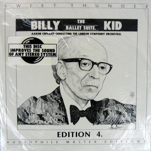 Aaron Copland Conducting London Symphony Orchestra : Billy The Kid (Suite From Ballet) / Statements For Orchestra (LP, Album, RE)