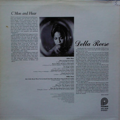 Della Reese : C'Mon And Hear (LP, Album, RE)