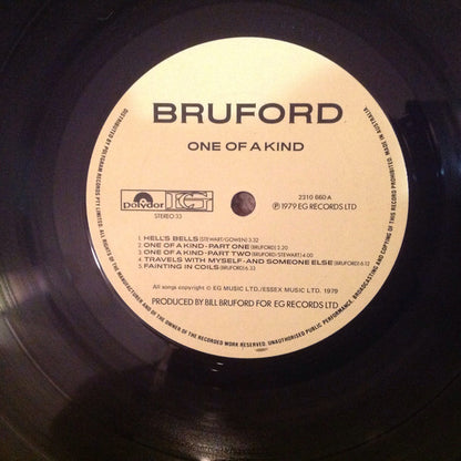 Bruford : One Of A Kind (LP, Album)