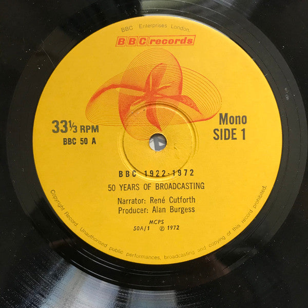 Various : BBC 1922-1972 (2xLP, Comp)