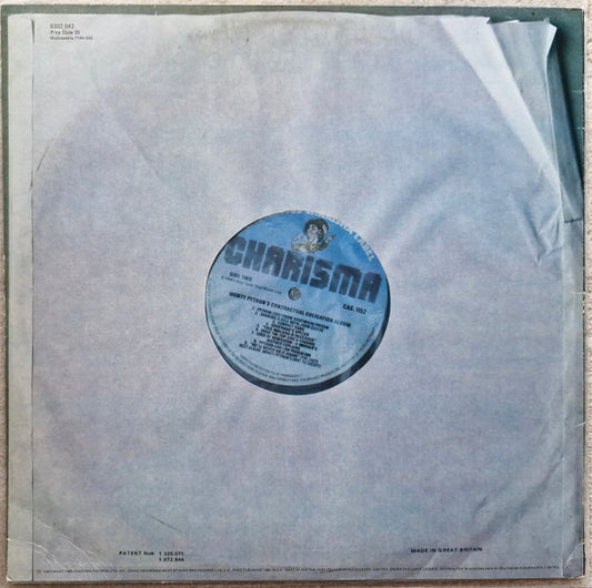 Monty Python : Monty Python's Contractual Obligation Album (LP, Album)
