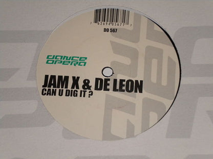 JamX & De Leon : Can U Dig It? (12")