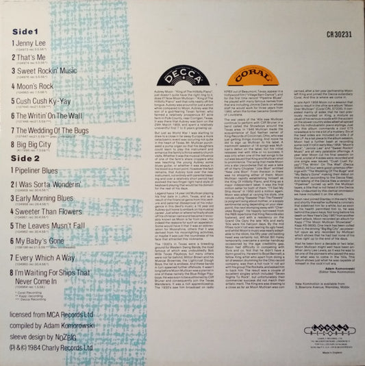 Moon Mullican : Sweet Rockin' Music (LP, Comp)