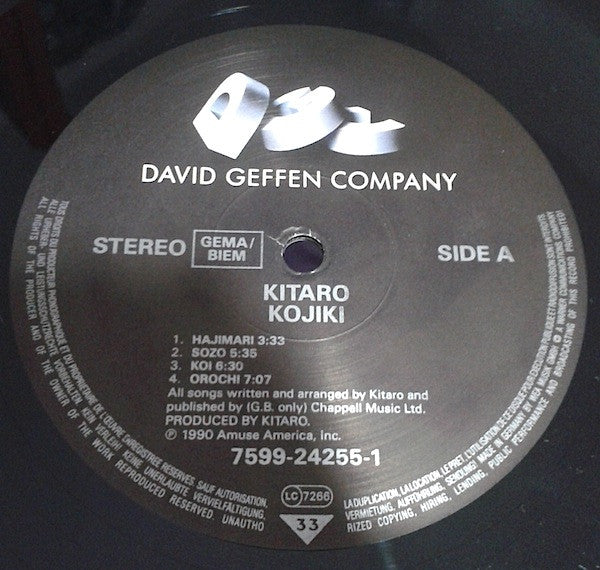 Kitaro : Kojiki (LP, Album)