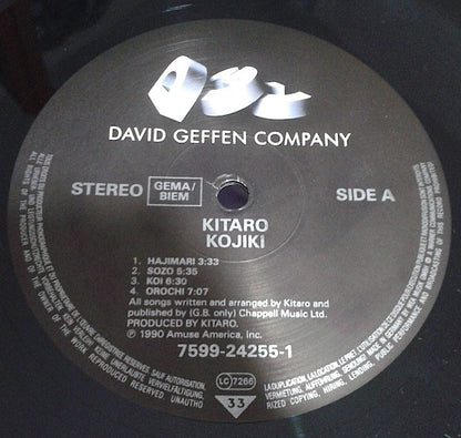 Kitaro : Kojiki (LP, Album)