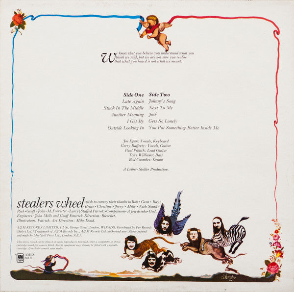 Stealers Wheel : Stealers Wheel (LP, Album)