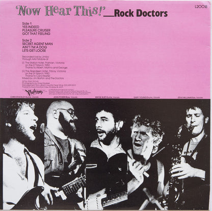 Rock Doctors : Now Hear This! (12", MiniAlbum)