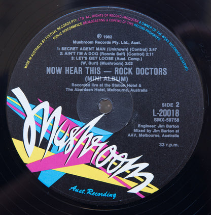 Rock Doctors : Now Hear This! (12", MiniAlbum)