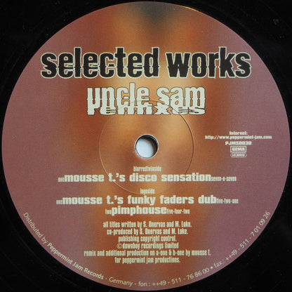 Selected Works : Uncle Sam (Remixes) (12")