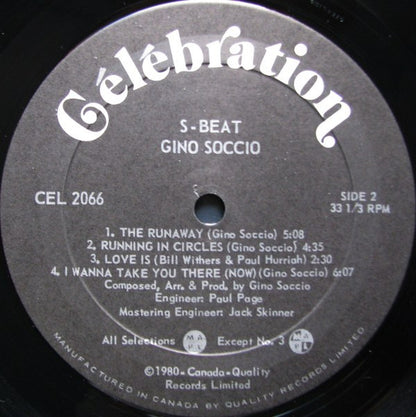 Gino Soccio : S-Beat (LP, Album)