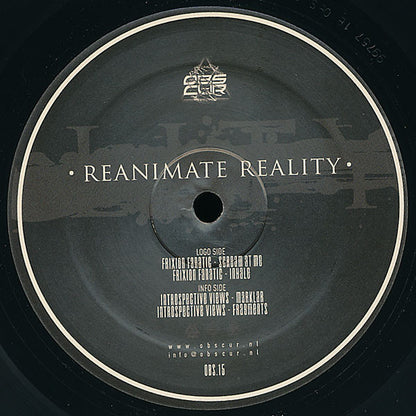Frixion Fanatic / Introspective Views : Reanimate Reality (12")